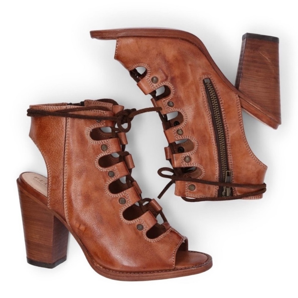 BED I STU OSSANA distressed leather sandals - size 7